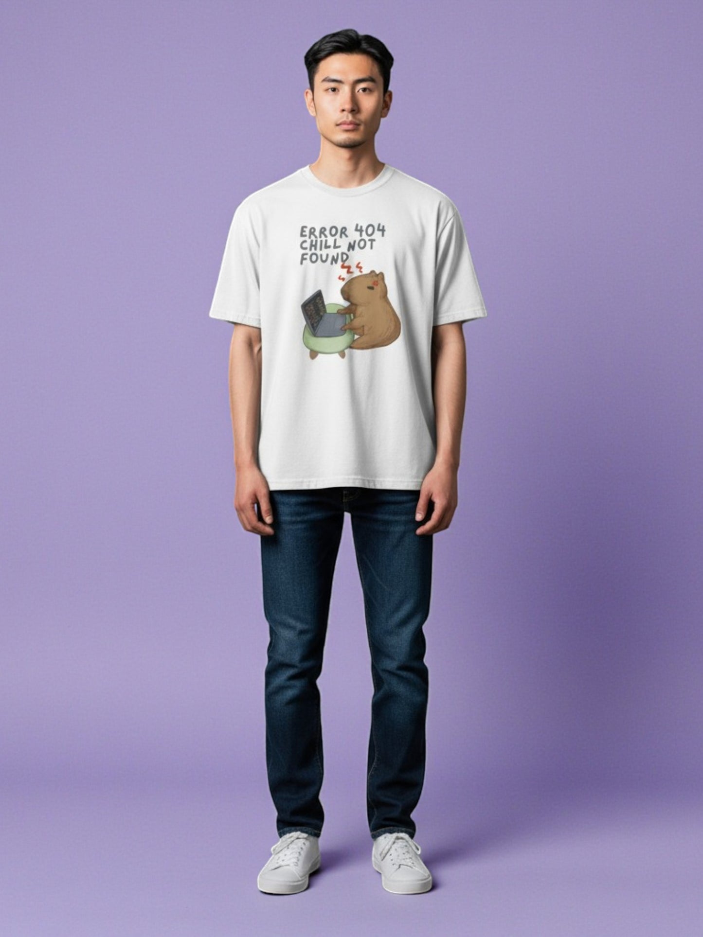Error 404 Chill Not Found t-shirt