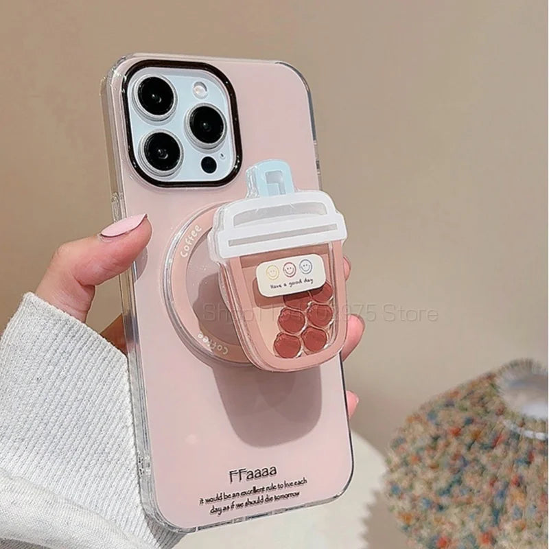 Boba Milk Tea Shake Phone Grip