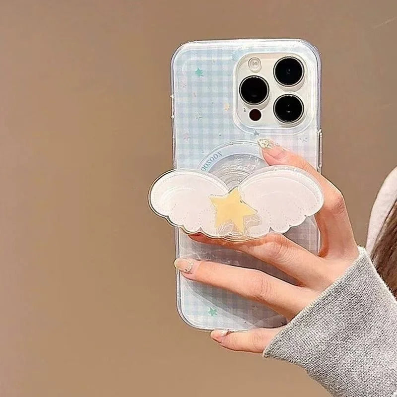 Cloud Wing Star Rotating Phone Grip
