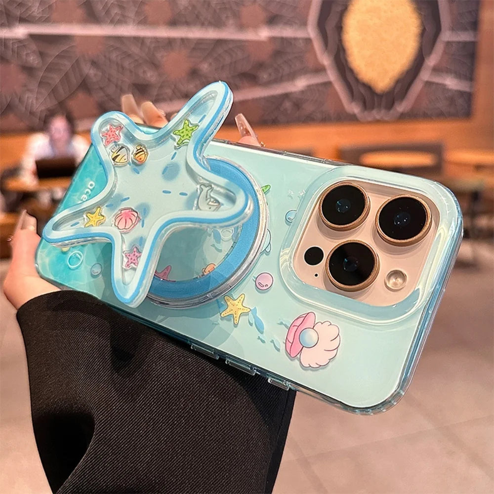 Ocean Starfish Shake Phone Grip