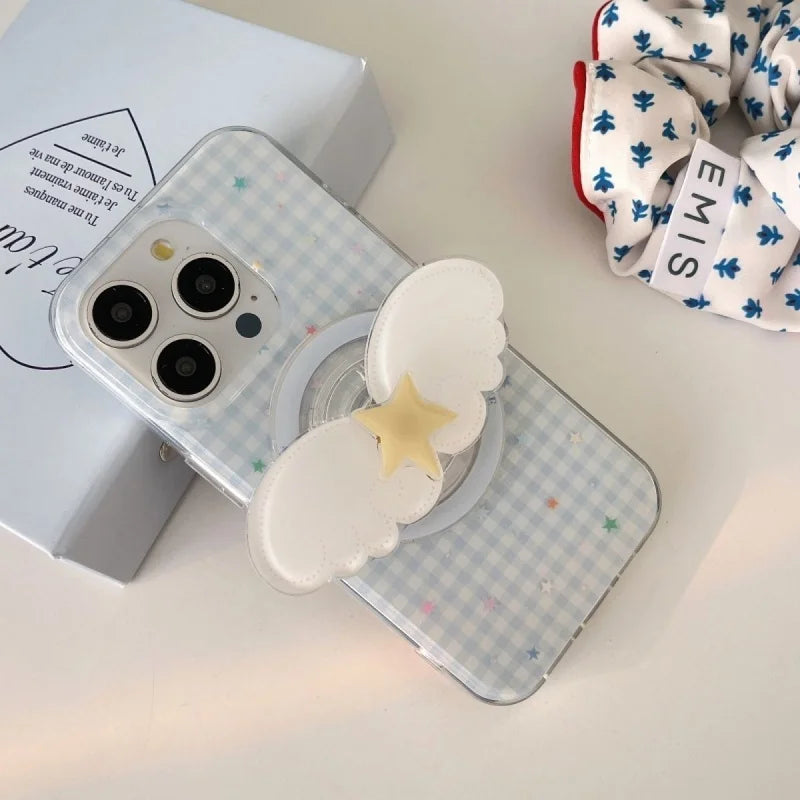 Cloud Wing Star Rotating Phone Grip
