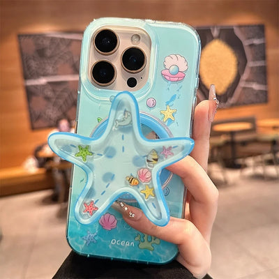 Ocean Starfish Shake Phone Grip
