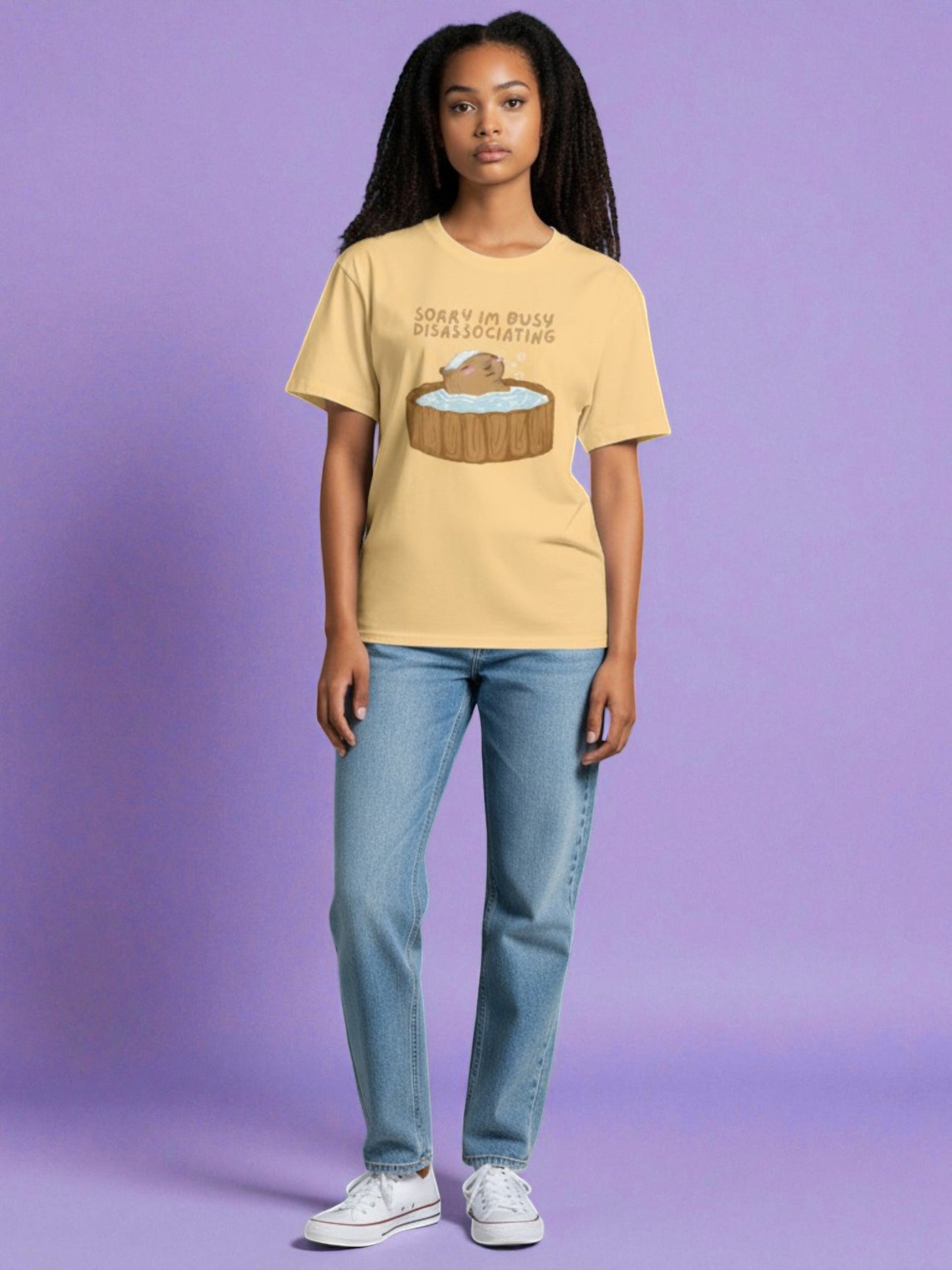 Sorry I'm Busy Disassociating t-shirt