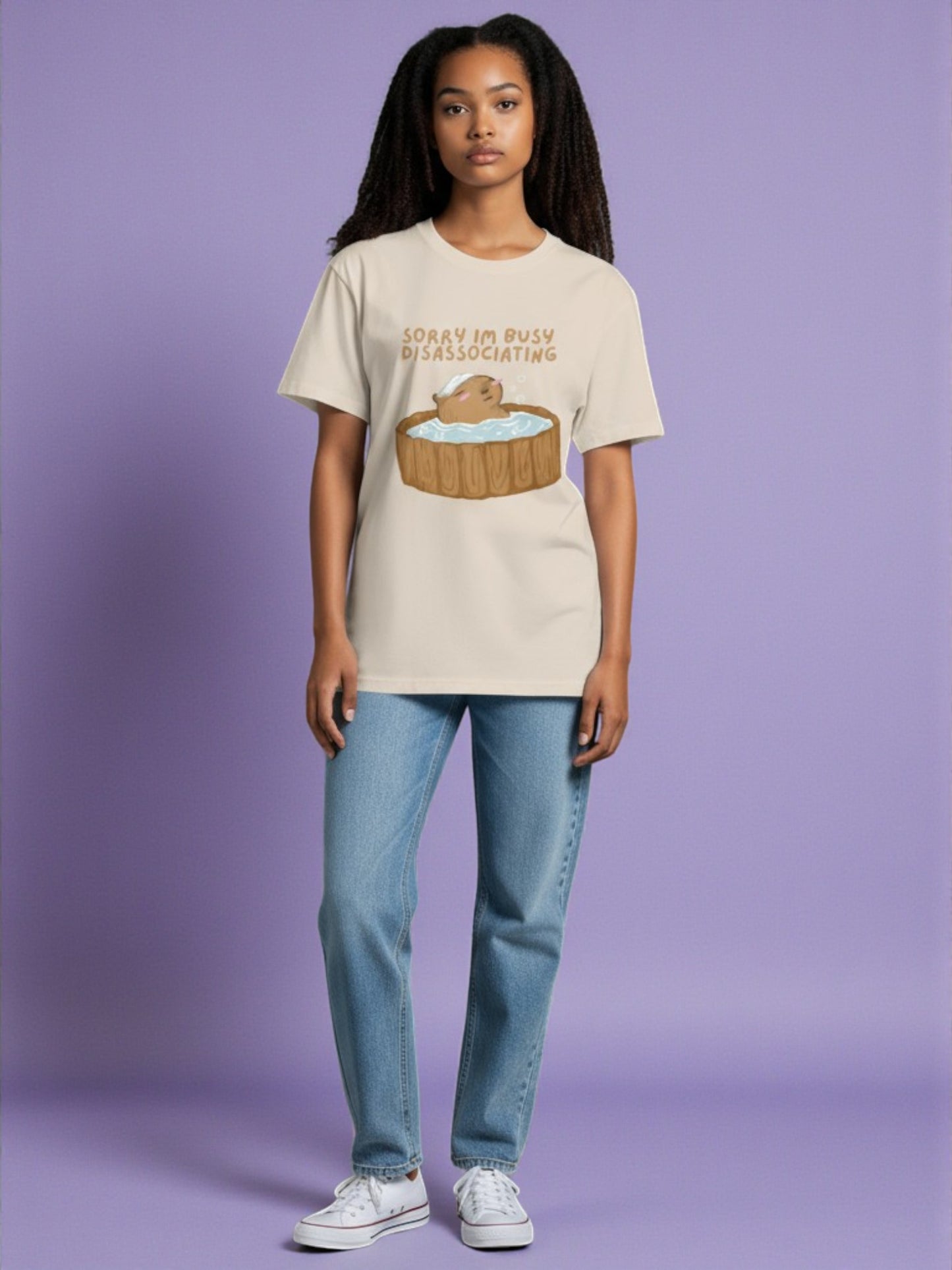 Sorry I'm Busy Disassociating t-shirt