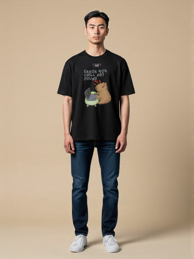 Error 404 Chill Not Found t-shirt